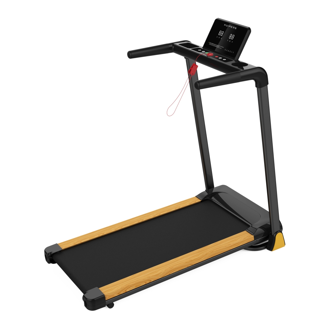 Home Gym Foldable - Электрическая беговая дорожка 3.5HP, бесшумная, складная,