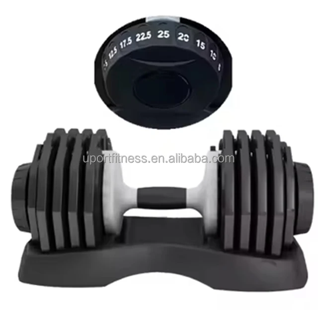 Hex Dumbbell Set - Набор регулируемых чугунных гексагональных гантелей с