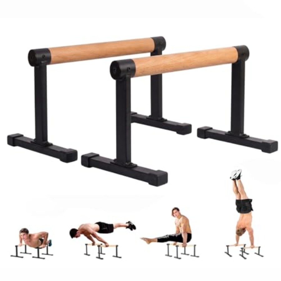 Home Gym Installation - Деревянные параллельные брусья для домашней гимнастики
