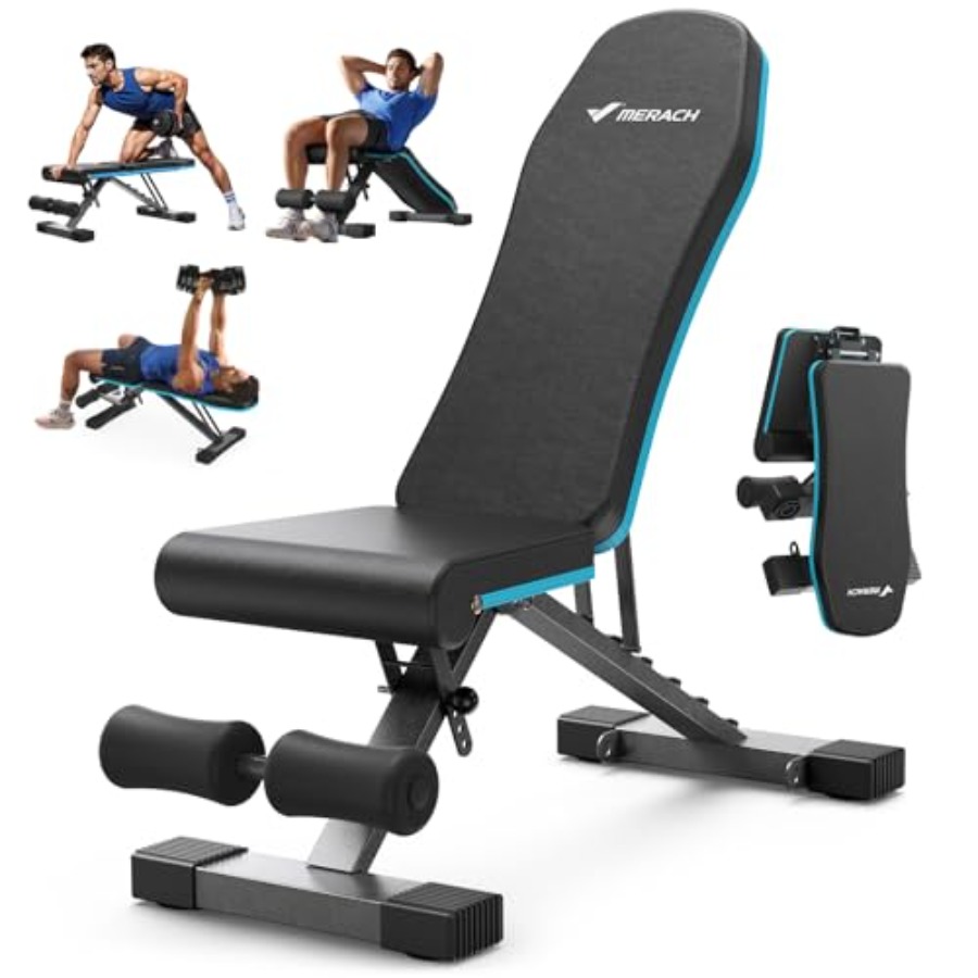 Home Gym With Leg Press - Складная скамья для жима для домашнего