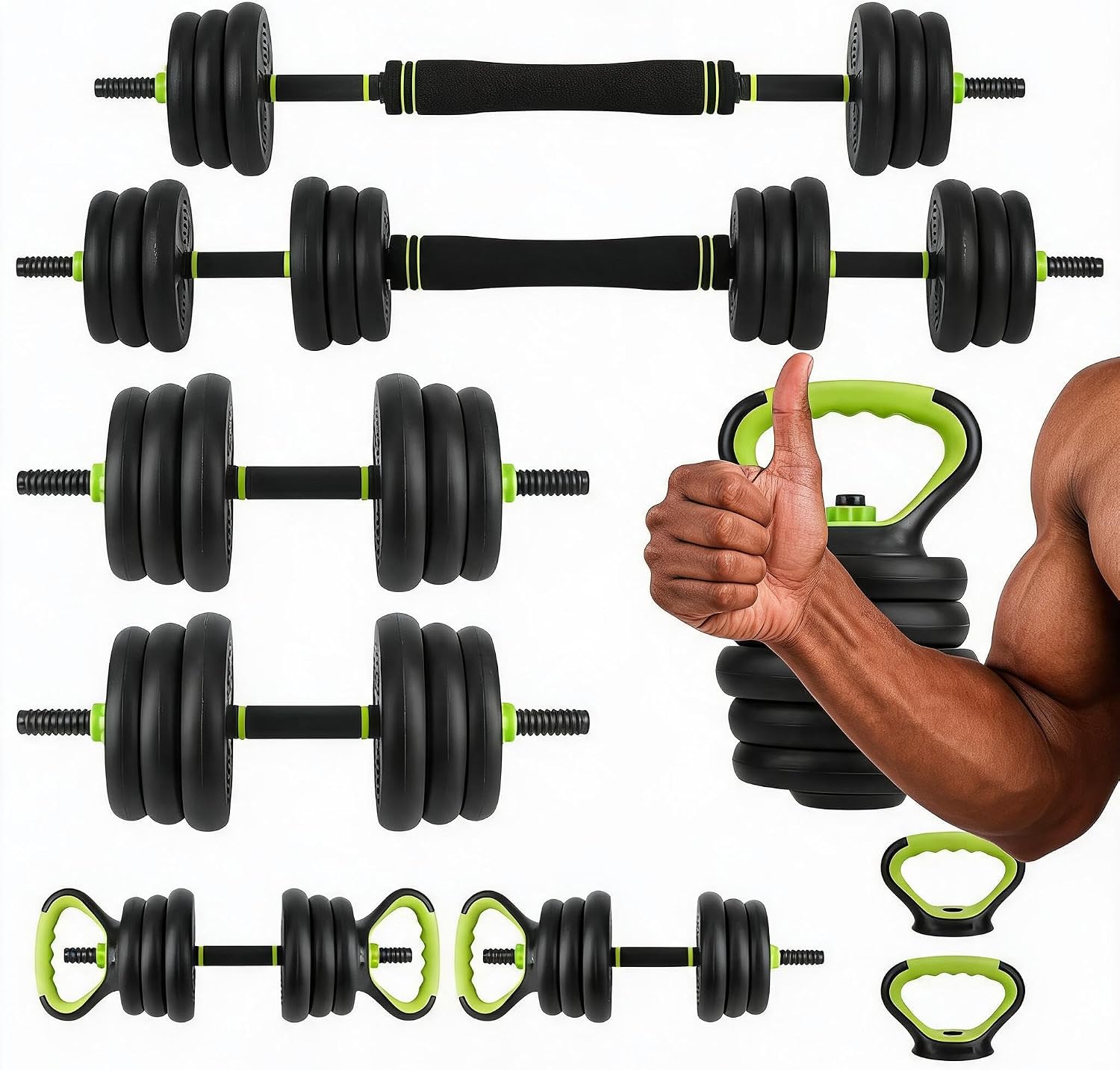 Home Gym Packages - Набор регулируемых гантелей 4 в 1,