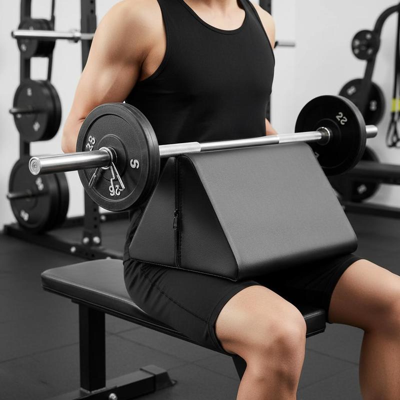 Home Gym For Small Spaces - Подушка для тренировки бицепсов 7.4x6x13.4 дюйма