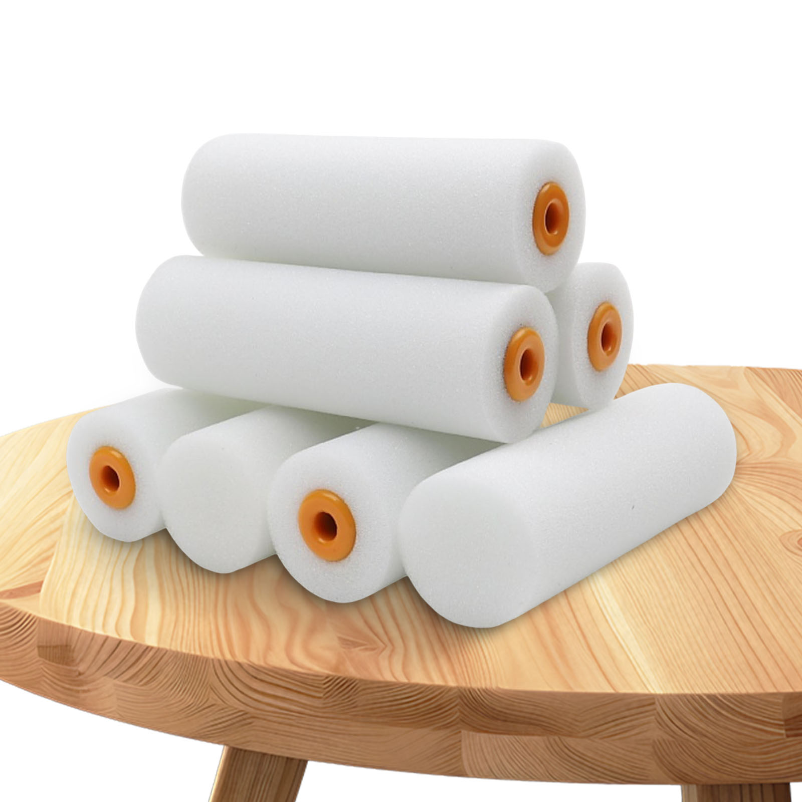 Foam Roller High Density - Набор из 10 многоразовых поролоновых валиков