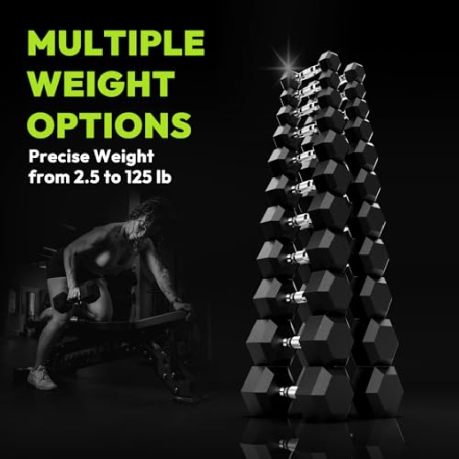 Набор гексагональных гантелей  – обзор и цена Hex Dumbbell Set