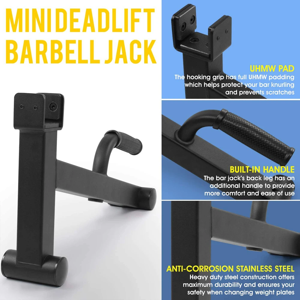 Мини-подъемник для штанги с не – обзор и цена Deadlift Jack Barbell