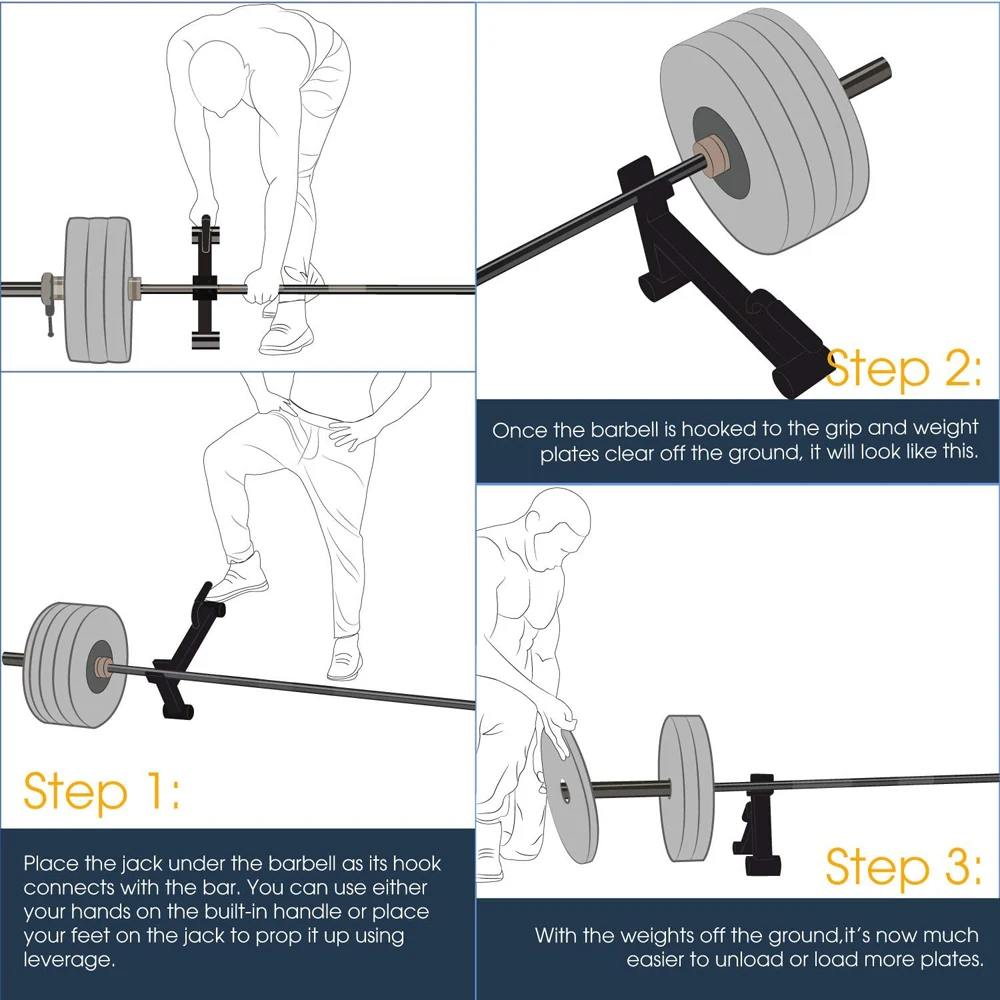Мини-подъемник для штанги с не – обзор и цена Deadlift Jack Barbell