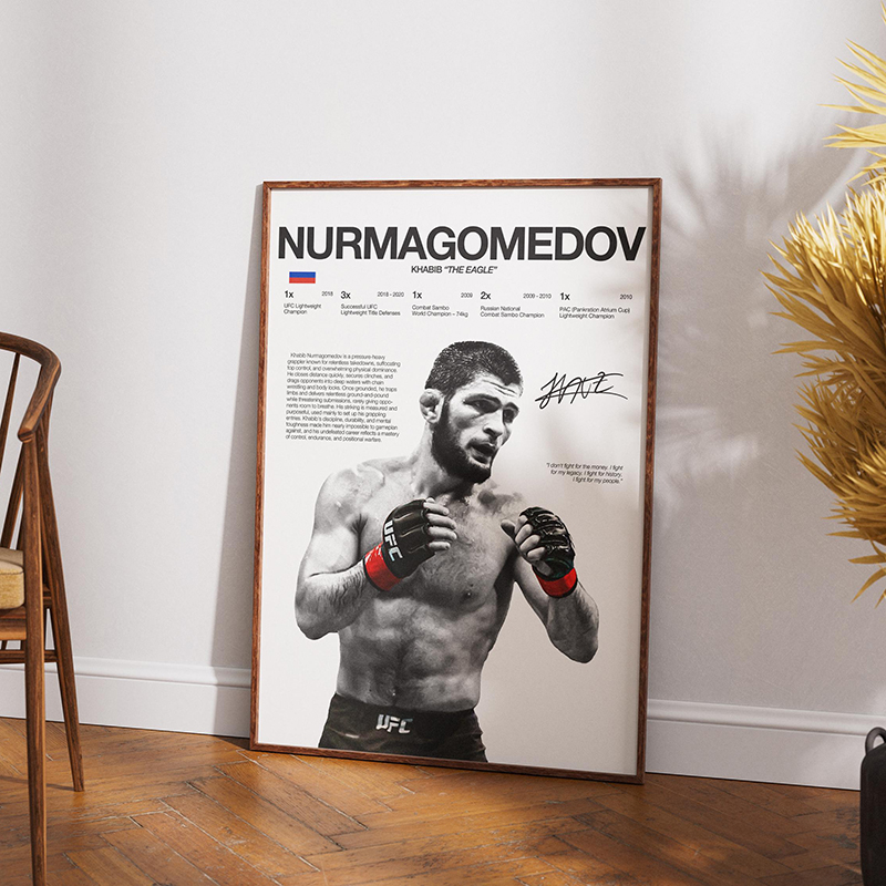 Плакат с изображением легенд б – обзор и цена Home Gym Mma