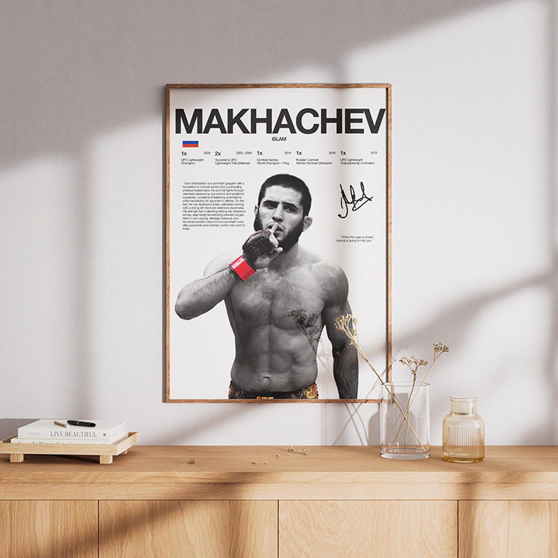 Плакат с изображением легенд б – обзор и цена Home Gym Mma