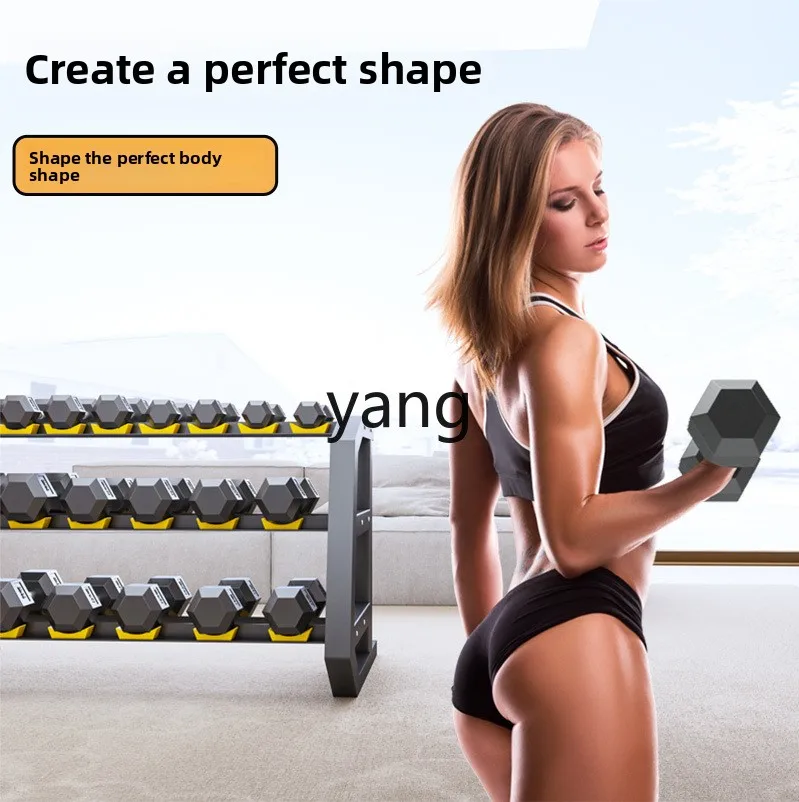 Полный набор фиксированных шес – обзор и цена Hex Dumbbell Set
