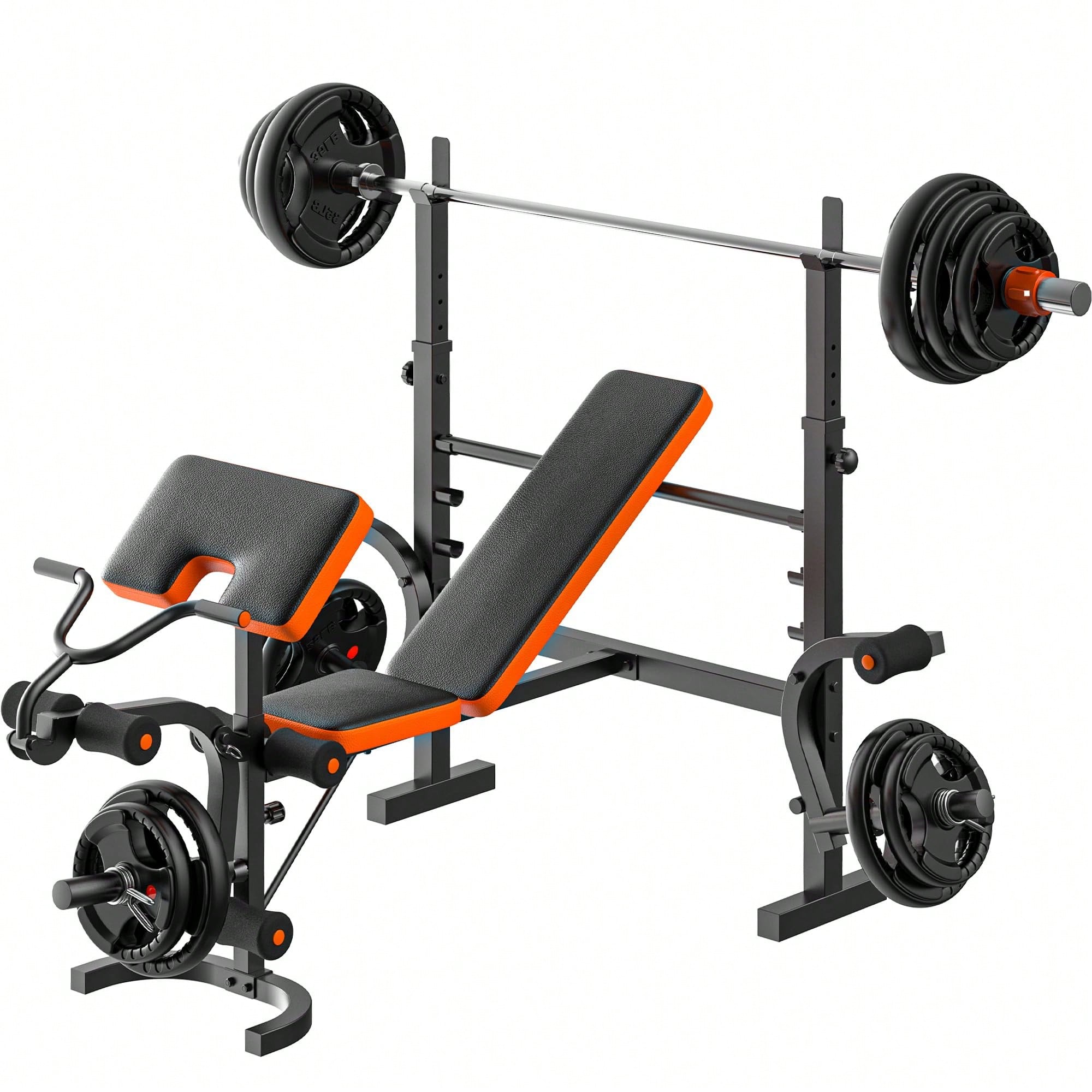 Тренажерная скамья GIKPAL, ком – обзор и цена Home Gym With Leg Press