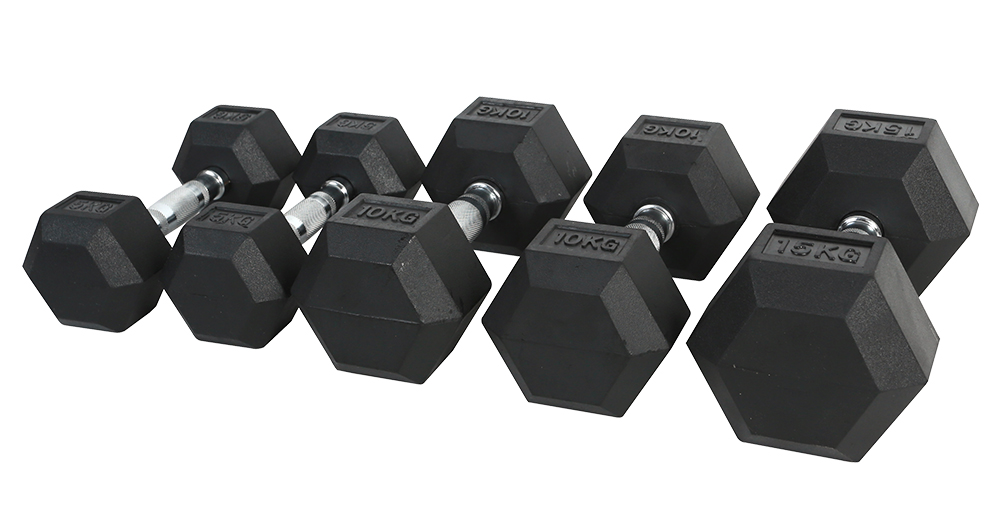 Высококачественный набор резин – обзор и цена Hex Dumbbell Set