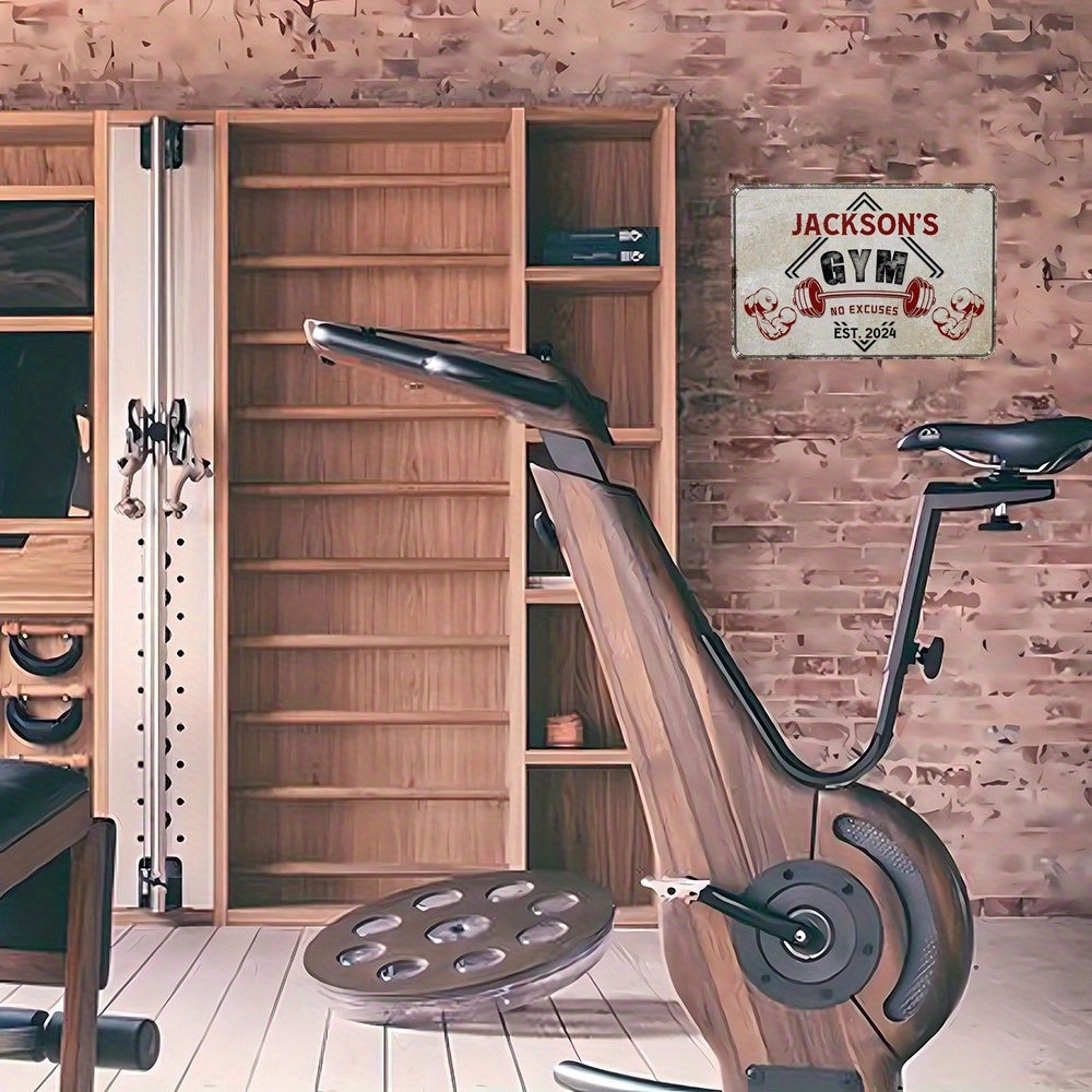 1 шт. персонализированная табл – обзор и цена Home Gym Names