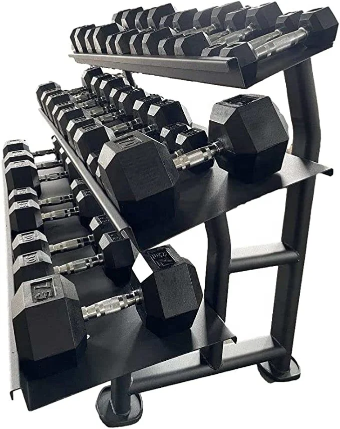 Новинка! Стойка для хранения г – обзор и цена Hex Dumbbell Set