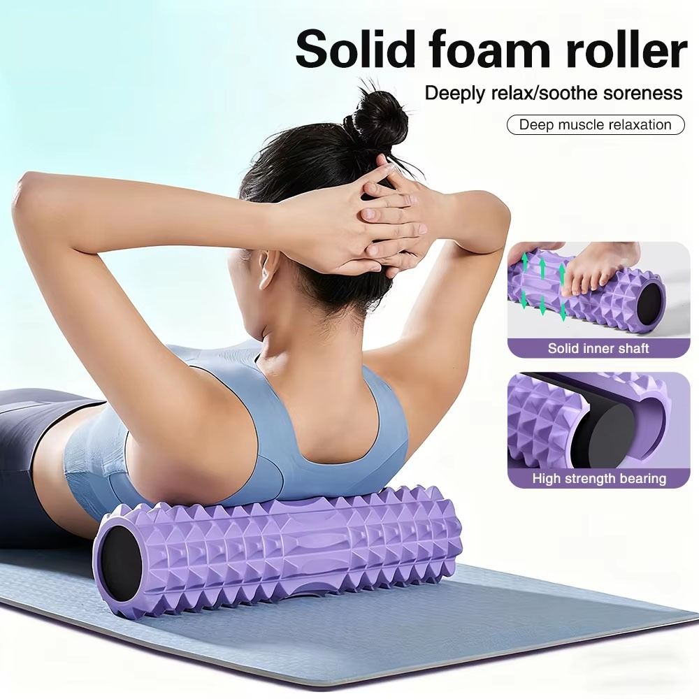 Фитнес-ролик из пены ЭВА для м – обзор и цена Foam Roller High Density