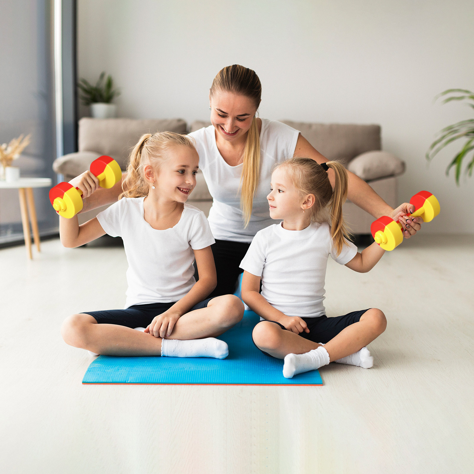 Пара детских пластиковых ганте – обзор и цена Home Gym For Kids