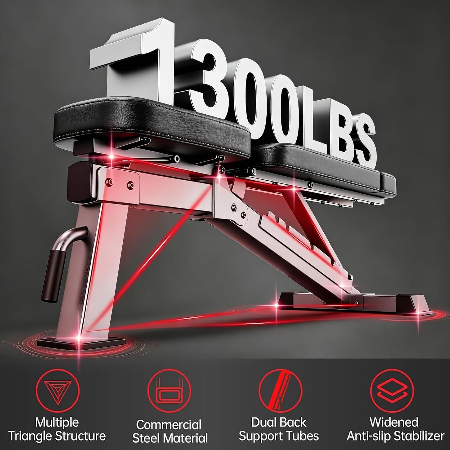Регулируемая силовая скамья с  – обзор и цена Home Gym Multi