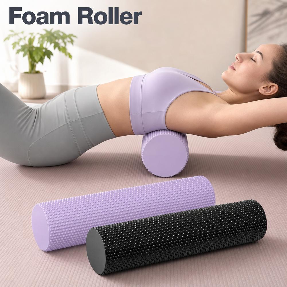 Фитнес-ролик для йоги из ЭВА в – обзор и цена Foam Roller High Density