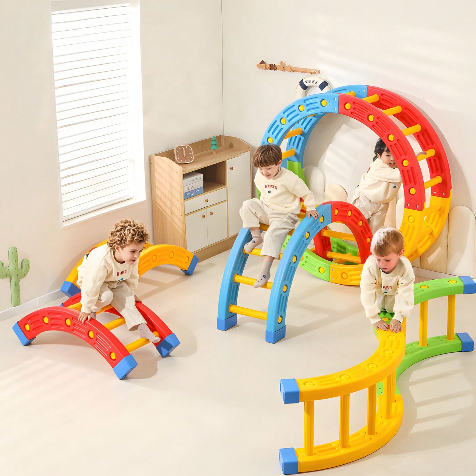 GCCSJ 2-в-1 складной игровой к – обзор и цена Home Gym For Kids
