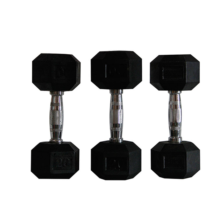 Наборы гексагональных резиновы – обзор и цена Hex Dumbbell Set
