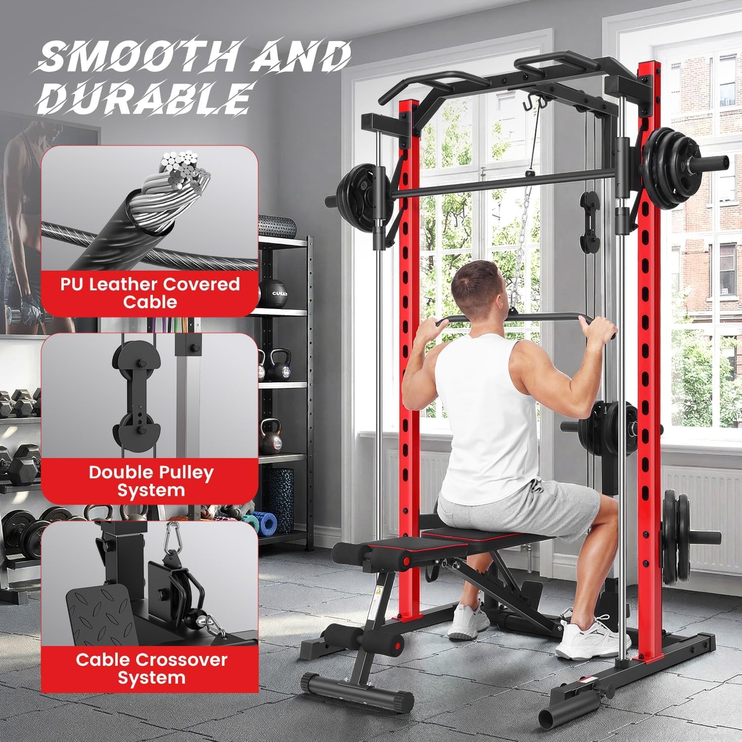 Многофункциональный силовой тр – обзор и цена Home Gym All In One