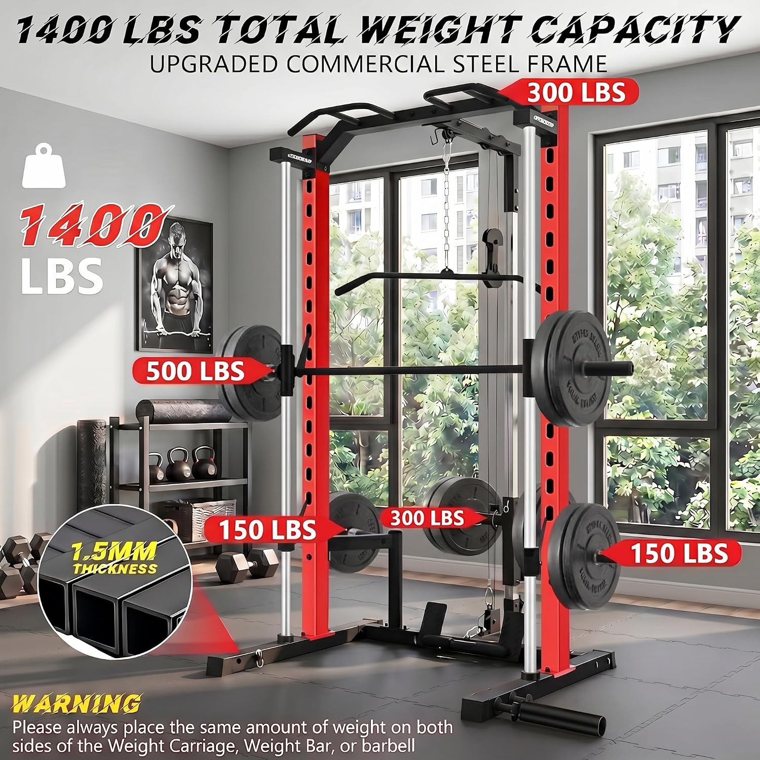 Многофункциональный силовой тр – обзор и цена Home Gym All In One