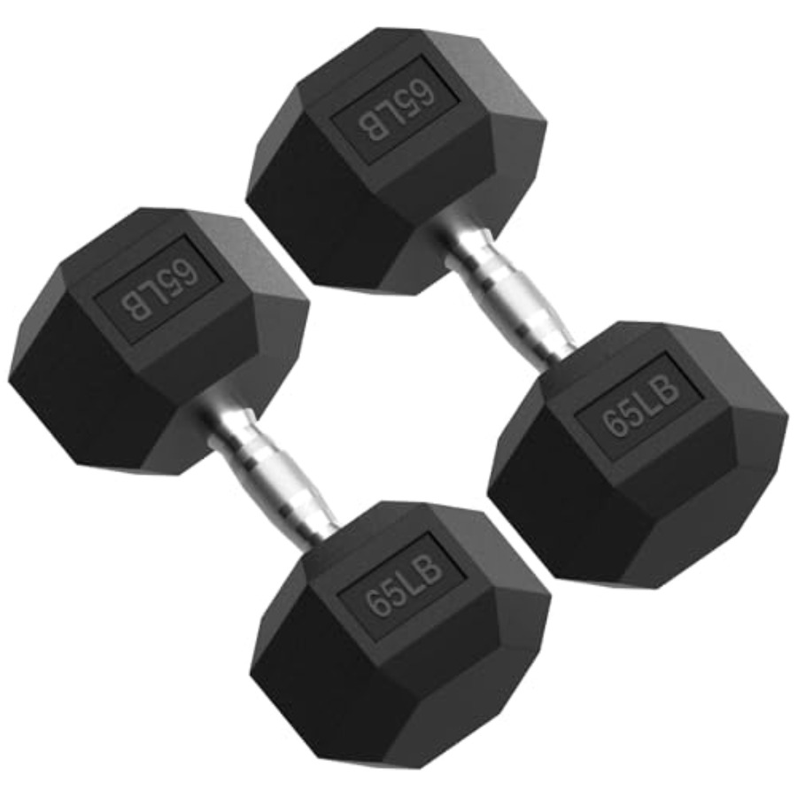 Набор гантелей HEX 2.5-125 фун – обзор и цена Hex Dumbbell Set