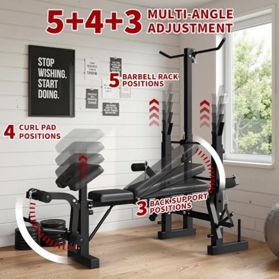Многофункциональный набор для  – обзор и цена Home Gym With Leg Press