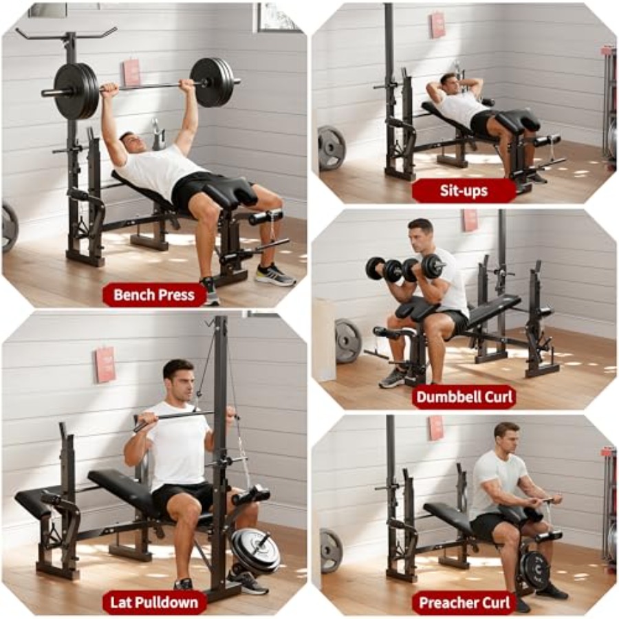Многофункциональный набор для  – обзор и цена Home Gym With Leg Press