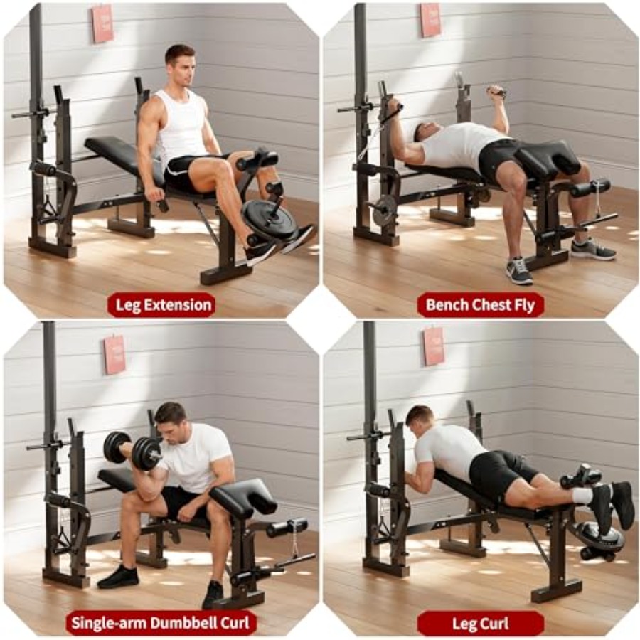 Многофункциональный набор для  – обзор и цена Home Gym With Leg Press