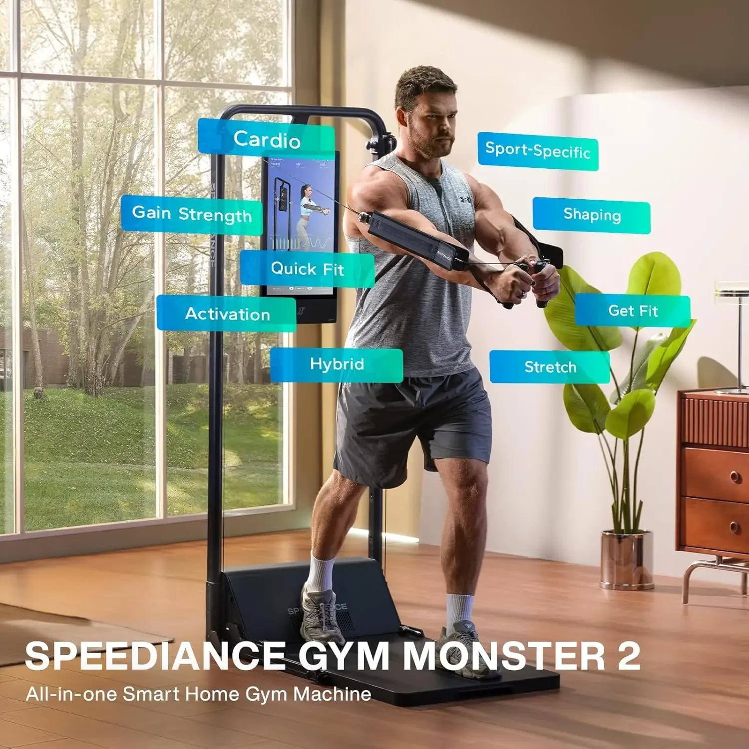 Gym Monster 2 Умный домашний т – обзор и цена Home Gym All In One
