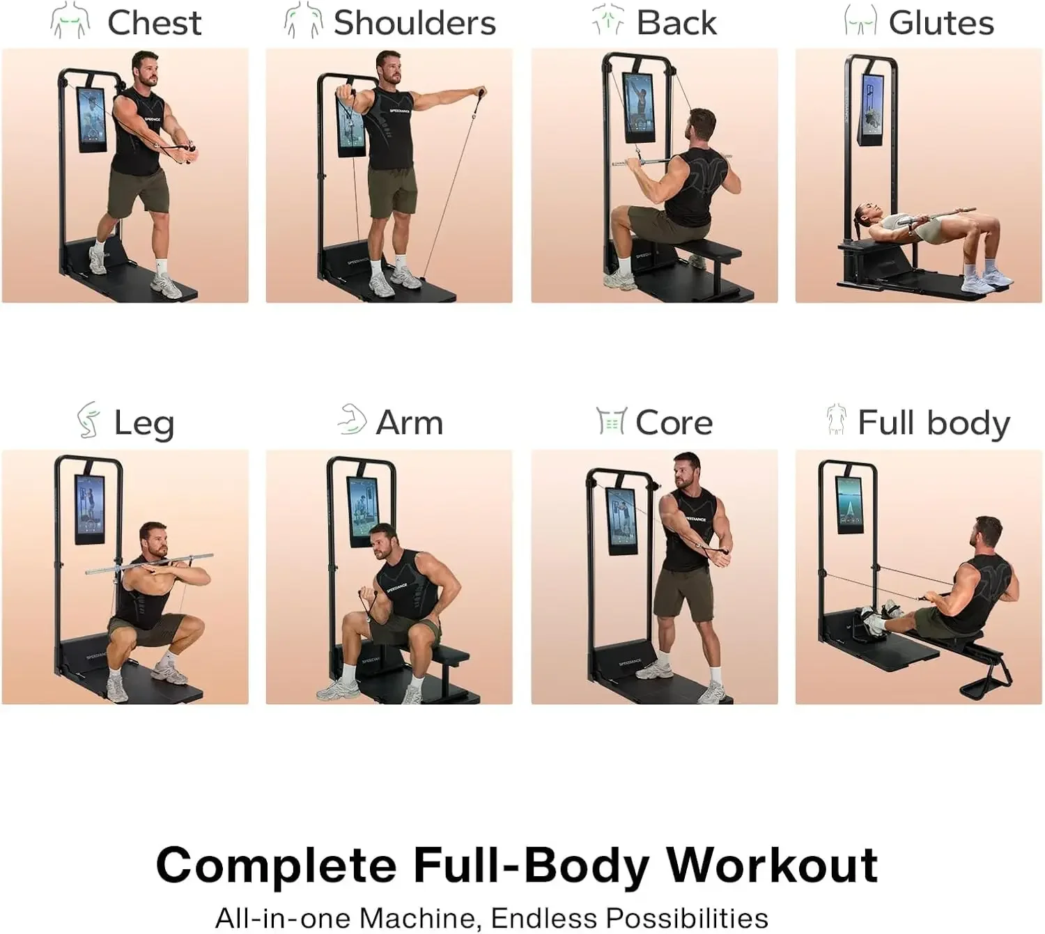 Gym Monster 2 Умный домашний т – обзор и цена Home Gym All In One