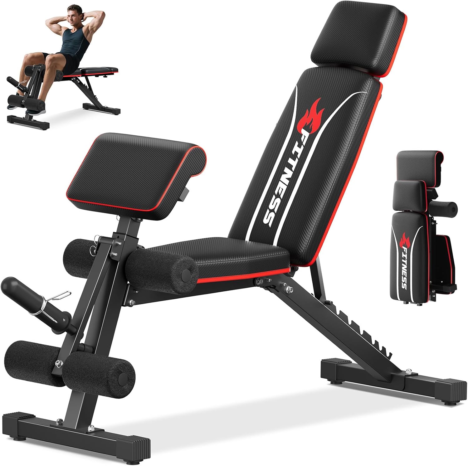Складная скамья для домашнего  – обзор и цена Home Gym Weight Bench